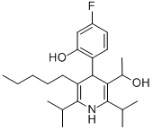CAS#: 334992-00-6， 4-(4-Fluoro-2-Hydroxyphenyl)-alpha-Methyl-2,6-Bis(1-Methylethyl)-5-Pentyl-3-Pyridinemethanol