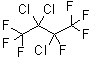 结构式 CAS# 335-44-4, 七氟-2,3,3-三氯丁烷