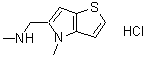 CAS#: 335033-68-6， N-Methyl-N-[(4-Methyl-4H-Thieno[3,2-b]Pyrrol-5-Yl)Methyl]Amine Hydrochloride