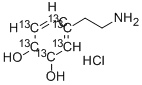 CAS#: 335080-94-9， 2-(3,4-Dihydroxyphenyl-13C6)Ethylamine Hydrochloride