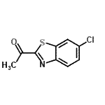 CAS#: 33509-76-1， 1-(6-Chloro-1,3-Benzothiazol-2-Yl)Ethanone