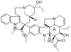 CAS#: 3352-69-0， 4-Desacetyl Vinblastine