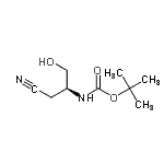 CAS#: 335280-58-5， 2-Methyl-2-Propanyl [(2S)-1-Cyano-3-Hydroxy-2-Propanyl]Carbamate