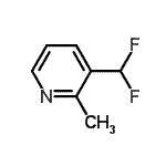 CAS#: 335428-90-5， 3-(Difluoromethyl)-2-Methylpyridine