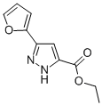 structure of CAS# 33545-44-7, Ethyl 3-(2-Furyl)Pyrazole-5-Carboxylate