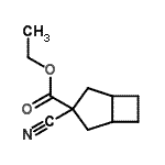 CAS#: 335458-60-1， Ethyl 3-Cyanobicyclo[3.2.0]Heptane-3-Carboxylate