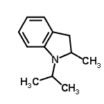 CAS#: 33555-44-1， 1-Isopropyl-2-Methyl-Indoline