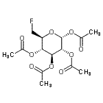 CAS#: 33557-28-7， 1,2,3,4-Tetra-O-Acetyl-6-Deoxy-6-Fluoro-alpha-D-Glucopyranose