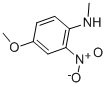 structure of CAS# 3360-79-0, 4-Methoxy-N-Methyl-2-Nitrobenzenamine;4-METHOXY-N-METHYL-2-NITROBENZENAMINE 95%;4-Methoxy-N-Methyl-2-Nitrobenzenamine95%;4-METHOXY-N-METHYL-2-NITROBENZENAMINE