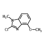 CAS#: 33604-87-4， 2-Chloro-4-Methoxy-1-Methyl-1H-Benzimidazole