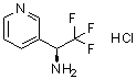 CAS#: 336105-46-5， (1S)-2,2,2-Trifluoro-1-(3-Pyridyl)Ethanamine Hydrochloride