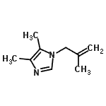 CAS#: 336106-27-5， 4,5-Dimethyl-1-(2-Methyl-2-Propen-1-Yl)-1H-Imidazole
