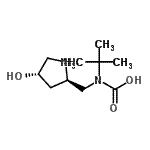 CAS#: 336192-13-3， {[(2R,4S)-4-Hydroxy-2-Pyrrolidinyl]Methyl}(2-Methyl-2-Propanyl)Carbamic Acid