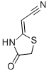 CAS#: 3364-82-7， (2E)-2-(4-Oxo-1,3-Thiazolidin-2-Ylidene)Acetonitrile
