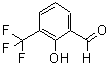structure of CAS# 336628-67-2, 2-Hydroxy-3-Trifluoromethyl-Benzaldehyde;2-HYDROXY-3-TRIFLUOROMETHYL-BENZALDEHYDE;3-(Trifluoromethyl)Salicylaldehyde, 98+%;3-(Trifluoromethyl)Salicylaldehyde
