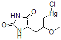 CAS#: 3367-31-5， Chloro-[3-(2,5-Dioxoimidazolidin-4-Yl)-2-Methoxypropyl]Mercury