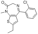 CAS#: 33671-46-4， Clotiazepam