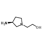 CAS#: 337361-39-4， 2-[(3S)-3-Amino-1-Pyrrolidinyl]Ethanol