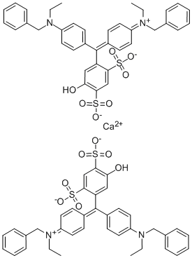 CAS#: 3374-30-9， Ethyl-[4-[[4-(Ethyl-(Phenylmethyl)Amino)Phenyl]-(5-Hydroxy-2,4-Disulfophenyl)Methylidene]-1-Cyclohexa-2,5-Dienylidene]-(Phenylmethyl)Azanium