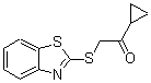 CAS#: 337488-10-5， 2-(1,3-Benzothiazol-2-Ylsulfanyl)-1-Cyclopropylethanone