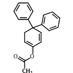 CAS#: 33795-14-1， 4,4-Diphenyl-1,5-Cyclohexadien-1-Yl Acetate