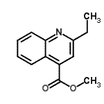 CAS#: 337956-30-6， Methyl 2-Ethyl-4-Quinolinecarboxylate