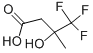 structure of CAS# 338-03-4, 3-Hydroxy-3-Methyl-4,4,4-Trifluorobutyric Acid;(3S)-4,4,4-Trifluoro-3-Hydroxy-3-Methyl-Butanoate;(3S)-4,4,4-Trifluoro-3-Hydroxy-3-Methyl-Butyrate;Zinc02579168