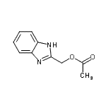 CAS#: 33809-91-5， 1H-Benzimidazol-2-Ylmethyl Acetate