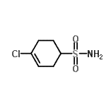 CAS#: 33832-03-0， 4-Chloro-3-Cyclohexene-1-Sulfonamide