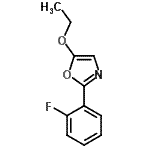 CAS#: 338400-08-1， 5-Ethoxy-2-(2-Fluorophenyl)-1,3-Oxazole