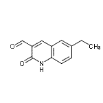 CAS#: 338428-47-0， 6-Ethyl-2-Oxo-1,2-Dihydro-3-Quinolinecarbaldehyde