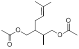 CAS 登录号：33843-20-8， [2-(2-乙酰氧基丙-2-基)-5-甲基己-4-烯基]乙酸酯