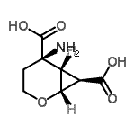 CAS#: 338468-41-0， (1R,5R,6S,7R)-5-Amino-2-Oxabicyclo[4.1.0]Heptane-5,7-Dicarboxylic Acid
