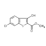 CAS#: 33851-22-8， Methyl 6-Chloro-3-Hydroxy-1-Benzothiophene-2-Carboxylate