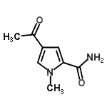 CAS#: 338753-32-5， 4-Acetyl-1-Methyl-1H-Pyrrole-2-Carboxamide