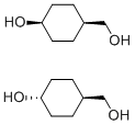 structure of CAS# 33893-85-5, 4-(Hydroxymethyl)Cyclohexanol;4-(Hydroxymethyl)Cyclohexanol (Cis- And Trans- Mixture);4-(Hydroxymethyl)Cyclohexanol