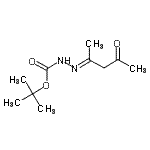 CAS#: 339083-80-6， 2-Methyl-2-Propanyl (2E)-2-(4-Oxo-2-Pentanylidene)Hydrazinecarboxylate