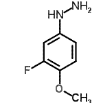 CAS#: 339264-51-6， (3-Fluoro-4-Methoxyphenyl)Hydrazine