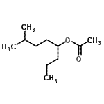 CAS#: 33933-81-2， 7-Methyl-4-Octanyl Acetate