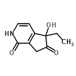 CAS#: 340268-50-0， 5-Ethyl-5-Hydroxy-5,7-Dihydro-1H-Cyclopenta[c]Pyridine-1,6(2H)-Dione