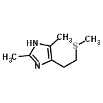 CAS#: 341009-25-4， 2,4-Dimethyl-5-[2-(Methylsulfanyl)Ethyl]-1H-Imidazole