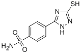 CAS 登录号:3414-97-9, 4-(5-硫代-1,2-二氢-1,2,4-三唑-3-基)苯磺酰胺