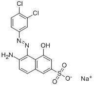 CAS#: 34179-43-6， Sodium 5-[2-(3,4-Dichlorophenyl)Hydrazinyl]-6-Imino-4-Oxonaphthalene-2-Sulfonate