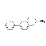 CAS#: 342037-19-8， 3-(2-Methyl-4H-1,3-Benzodioxin-6-Yl)Pyridine