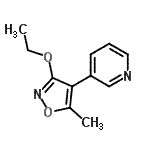 CAS#: 342424-91-3， 3-(3-Ethoxy-5-Methyl-1,2-Oxazol-4-Yl)Pyridine