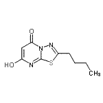 CAS#: 342592-42-1， 2-Butyl-7-Hydroxy-5H-[1,3,4]Thiadiazolo[3,2-a]Pyrimidin-5-One