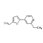 CAS#: 342601-11-0， 5-(2-Ethyl-4-Pyridinyl)-2-Furaldehyde