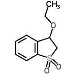 CAS#: 342623-78-3， 3-Ethoxy-2,3-Dihydro-1-Benzothiophene 1,1-Dioxide