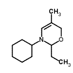 CAS#: 342625-73-4， 3-Cyclohexyl-2-Ethyl-5-Methyl-3,6-Dihydro-2H-1,3-Oxazine