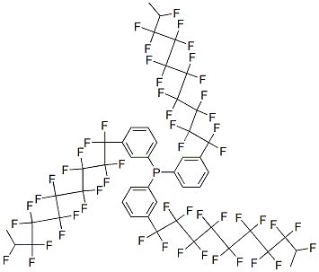 CAS#: 342889-38-7， Tris-(3-(Heptadecafluorodecyl)Phenyl)-Phosphane